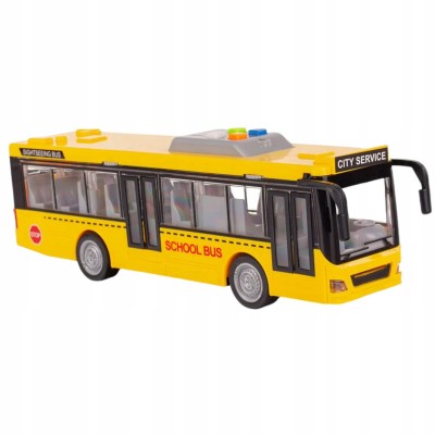 Autobus szkolny zabawka z dźwiękami, światłami i napędem