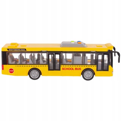 Autobus szkolny zabawka z dźwiękami, światłami i napędem