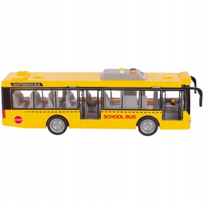 Autobus szkolny zabawka z dźwiękami, światłami i napędem