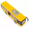 Duży autobus szkolny zabawka z dźwiękami, światłami i otwieranymi drzwiami | Napęd manualny, funkcje interaktywne