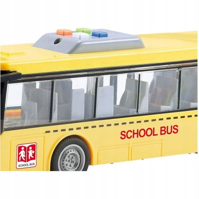 Autobus szkolny zabawka z dźwiękami, światłami i napędem
