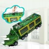 Ciężarówka Tir Laweta z Dinozaurami – Zestaw Autek i Akcesoriów dla Dzieci