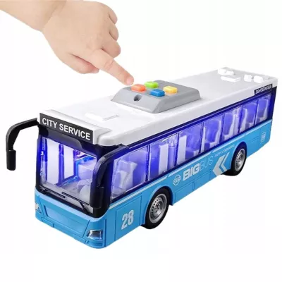 Duży autobus miejski z dźwiękami i światłami – zabawka dla dzieci 3+