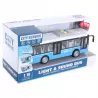 Duży autobus miejski z dźwiękami i światłami – interaktywna zabawka dla dzieci 3+