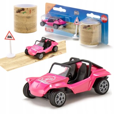 Pojazd Buggy z taśmą i znakiem – model terenowy Siku S1604 do zabawy i kolekcji
