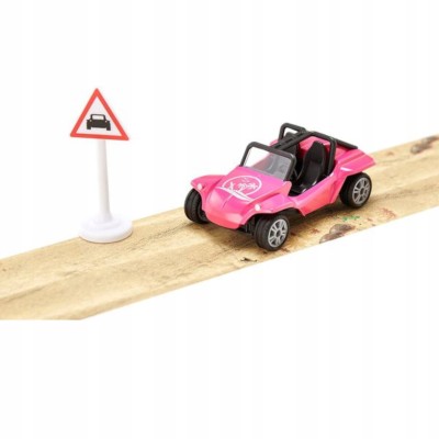 Pojazd Buggy z taśmą i znakiem – model terenowy Siku S1604 do zabawy i kolekcji