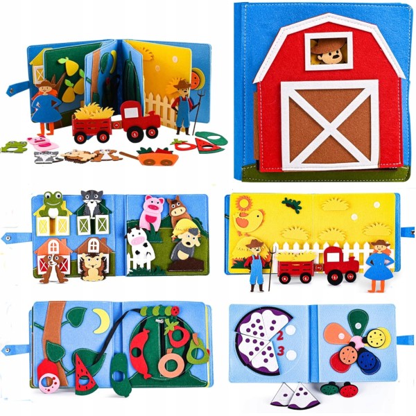 Tablica Manipulacyjna Farma Montessori