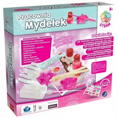 Pracownia Mydełek – zestaw do tworzenia pachnących mydeł | Trefl Science4you 61114