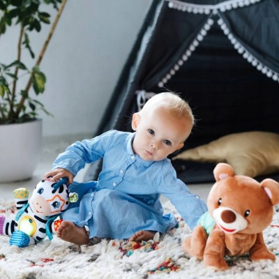 Miś Tuptuś interaktywny raczkujący pluszak edukacyjny VTech 60824 Miś Tuptuś interaktywny raczkujący pluszak edukacyjny VTech 60824