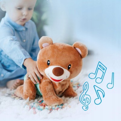 Miś Tuptuś interaktywny raczkujący pluszak edukacyjny VTech 60824 Miś Tuptuś interaktywny raczkujący pluszak edukacyjny VTech 60824