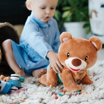 Miś Tuptuś interaktywny raczkujący pluszak edukacyjny VTech 60824 Miś Tuptuś interaktywny raczkujący pluszak edukacyjny VTech 60824