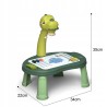 Projektor do rysowania Dinozaur T-Rex 3w1 + Chińczyk + Węże i drabiny