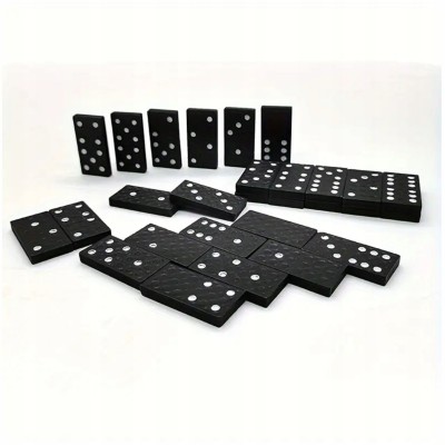 Rodzinna Gra Domino – Klasyczna w Drewnianym Pudełku | 2–4 Graczy