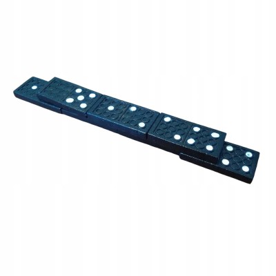 Rodzinna Gra Domino – Klasyczna w Drewnianym Pudełku | 2–4 Graczy