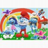 Puzzle 24 Maxi Smerfny dzień – edukacyjna układanka dla dzieci Trefl 14374
