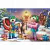 Puzzle 24 maxi Zimowy czas z Treflikami – bajkowa układanka dla dzieci Trefl 14360