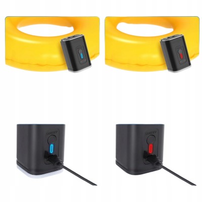 Mini Pompka Elektryczna 3w1 z Lampą i Funkcją Odsysania – Kemping, Podróże, Worki Próżniowe