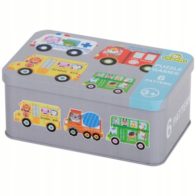 Moje pierwsze puzzle pojazdy służbowe – 30 elementów, 6 układanek | Edukacyjne puzzle dla dzieci Moje pierwsze puzzle pojazdy służbowe – 30 elementów, 6 układanek | Edukacyjne puzzle dla dzieci