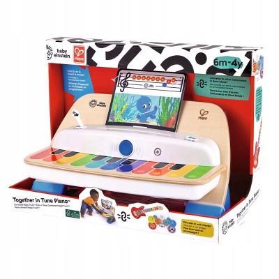 Magiczne pianinko edukacyjne Connected – Baby Einstein Hape Trefl 800902 Magiczne pianinko edukacyjne Connected – Baby Einstein Hape Trefl 800902