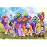 Puzzle My Little Pony 100 elementów Zabawne Kucyki bajkowa układanka Trefl 16463