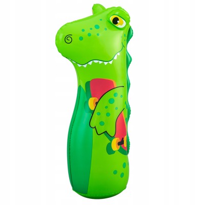 Worek bokserski dmuchany dinozaur do zabawy i aktywności fizycznej Bestway 52152