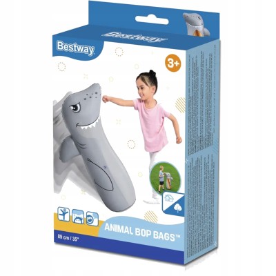 Dmuchany worek bokserski rekin dla dzieci – Bestway 52152