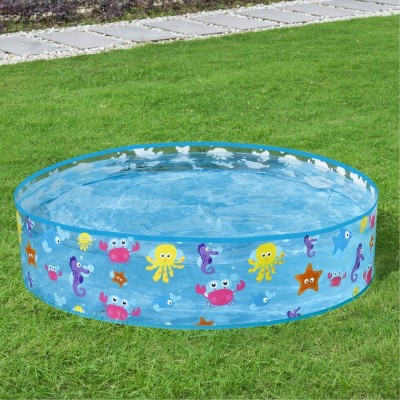 Basen rozporowy ogrodowy Bestway 122x25 cm  55028– trwały basenik dziecięcy PCV