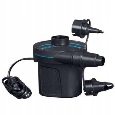Bestway 62252 Pompka Elektryczna 220-240V – 680 l/min | 3 Końcówki | Do Materacy i Basenów