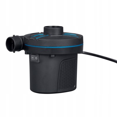 Bestway 62252 Pompka Elektryczna 220-240V – 680 l/min | 3 Końcówki | Do Materacy i Basenów