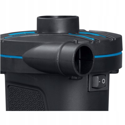 Bestway 62252 Pompka Elektryczna 220-240V – 680 l/min | 3 Końcówki | Do Materacy i Basenów
