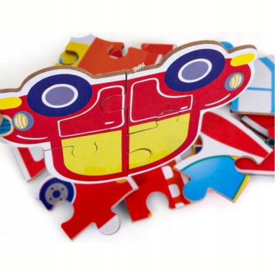 Moje pierwsze puzzle pojazdy służbowe – 30 elementów, 6 układanek | Edukacyjne puzzle dla dzieci Moje pierwsze puzzle pojazdy służbowe – 30 elementów, 6 układanek | Edukacyjne puzzle dla dzieci