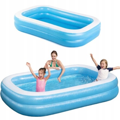 Basen dmuchany Bestway 262x175 cm – rodzinny, mocny, idealny do ogrodu 56004