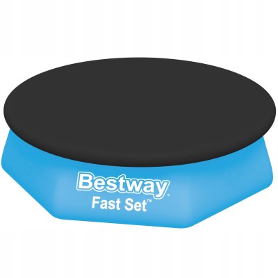 Przykrycie na basen rozporowy 244 cm Bestway – plandeka z linkami 58032 Przykrycie na basen rozporowy 244 cm Bestway – plandeka z linkami 58032