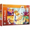 Puzzle Dzielny Król Lew 100 elementów Disney układanka Trefl 16478