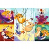Puzzle Dzielny Król Lew 100 elementów Disney układanka Trefl 16478
