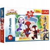Puzzle Spiderman 60 elementów W świecie Spidey’a 4+ | Układanka z bajki Trefl 18562