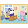 Puzzle Trefl 10w1 Świnka Peppa | Zestaw 329 elementów Trefl 90383 Poznaj Świnkę Peppę