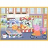 Puzzle Trefl 10w1 Świnka Peppa | Zestaw 329 elementów Trefl 90383 Poznaj Świnkę Peppę