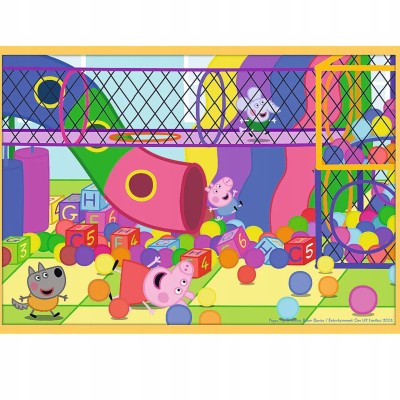 Puzzle Trefl 10w1 Świnka Peppa – kolorowe i edukacyjne układanki dla dzieci 4+ | Trefl 90383