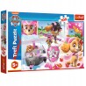 Puzzle Psi Patrol 100 el Skye w akcji Trefl 16368
